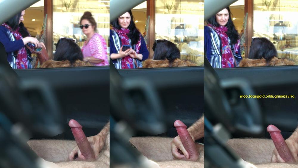 8P Public Erection Exhibitionist Flasher #14 Carflashes