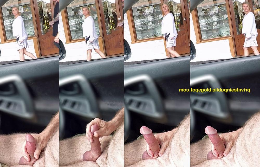 8P Public Erection Exhibitionist Flasher #14 Carflashes
