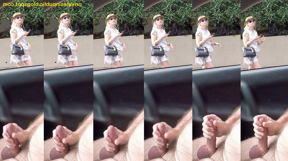8P Public Erection Exhibitionist Flasher #14 Carflashes