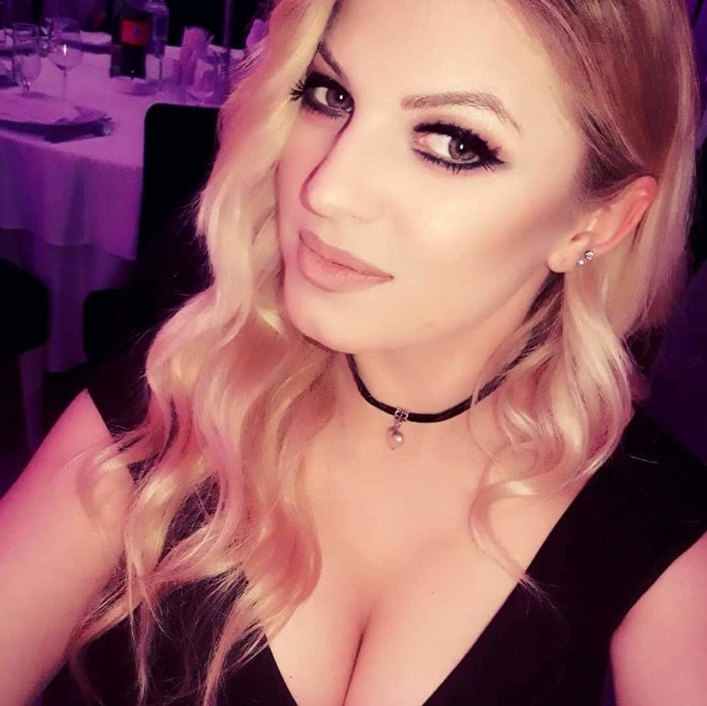 25P Serbian slut blonde girl big natural tits Maca Blagojevic