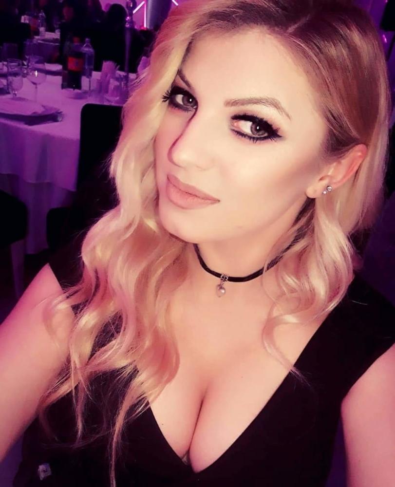 25P Serbian slut blonde girl big natural tits Maca Blagojevic
