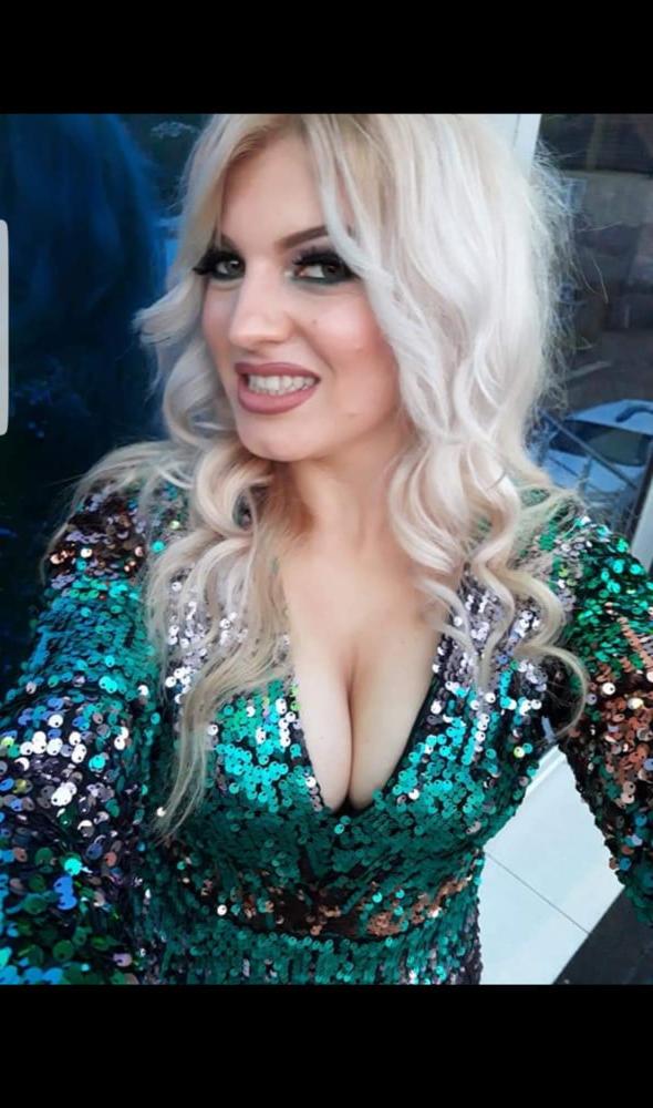25P Serbian slut blonde girl big natural tits Maca Blagojevic