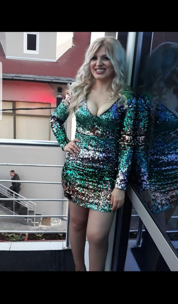 25P Serbian slut blonde girl big natural tits Maca Blagojevic