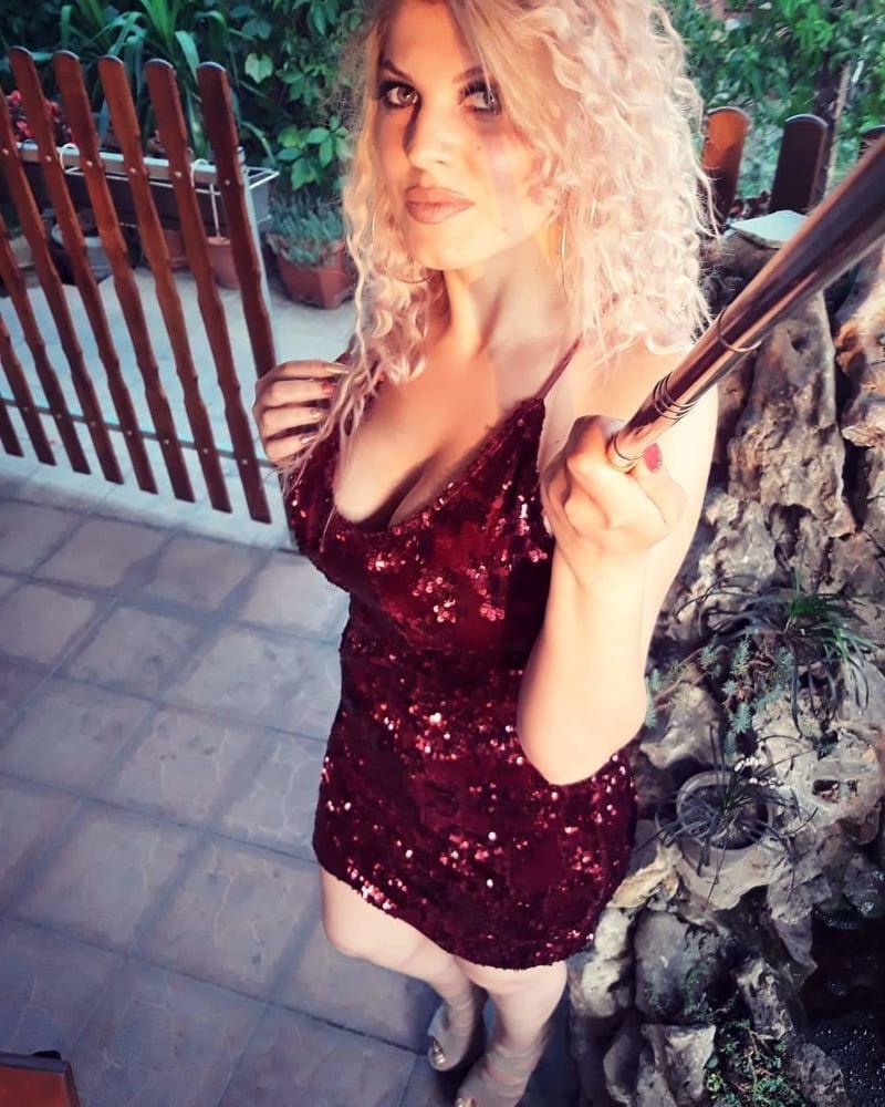 25P Serbian slut blonde girl big natural tits Maca Blagojevic