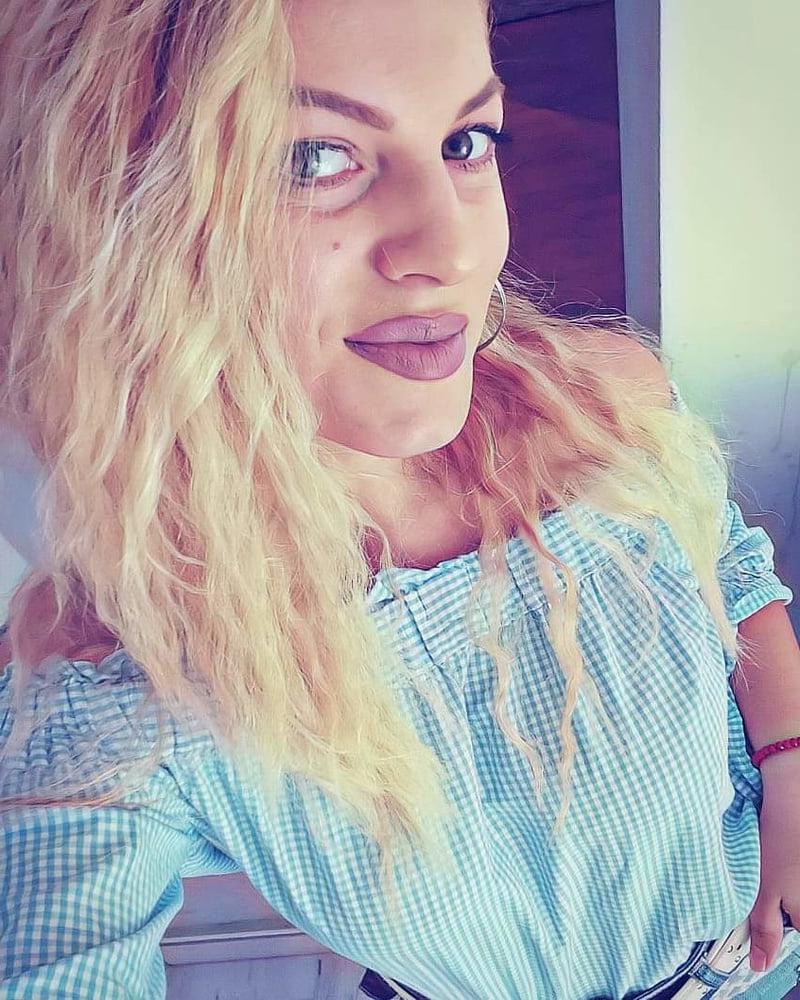 25P Serbian slut blonde girl big natural tits Maca Blagojevic