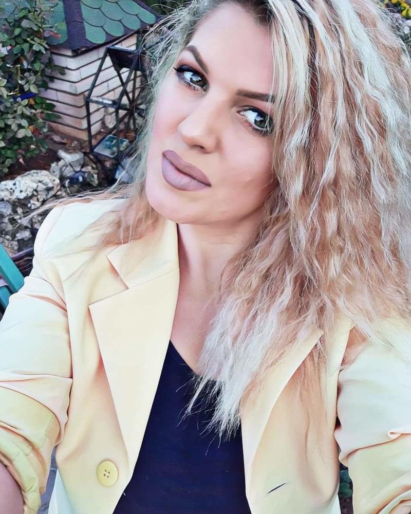 25P Serbian slut blonde girl big natural tits Maca Blagojevic
