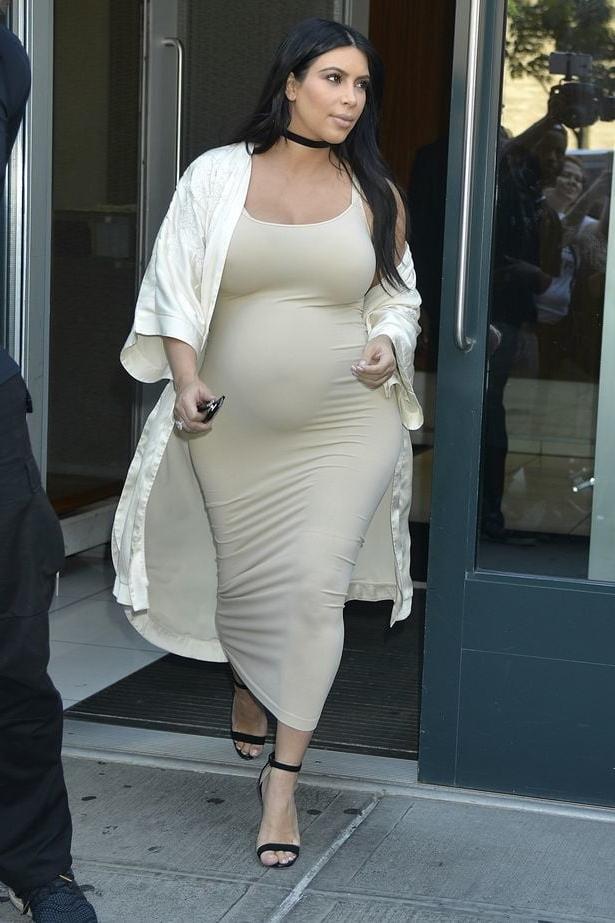 14P Pregnant Kim K