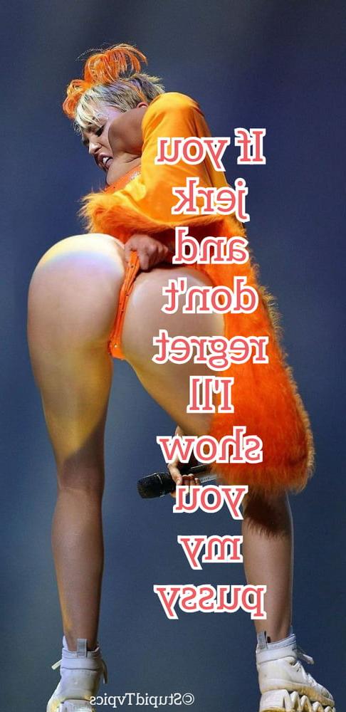 10P Celebrity femdom captions