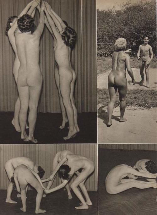 25P Naked people of vintage photos Vol. 33
