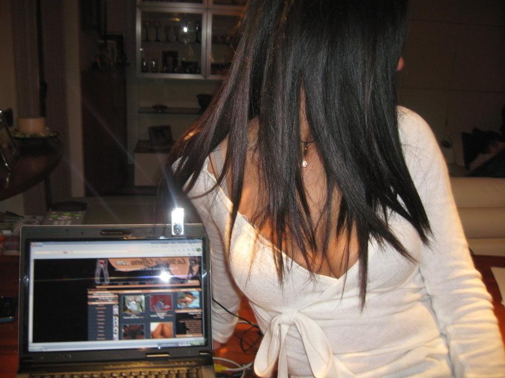 25P Tall and Italian hairy milf brunette