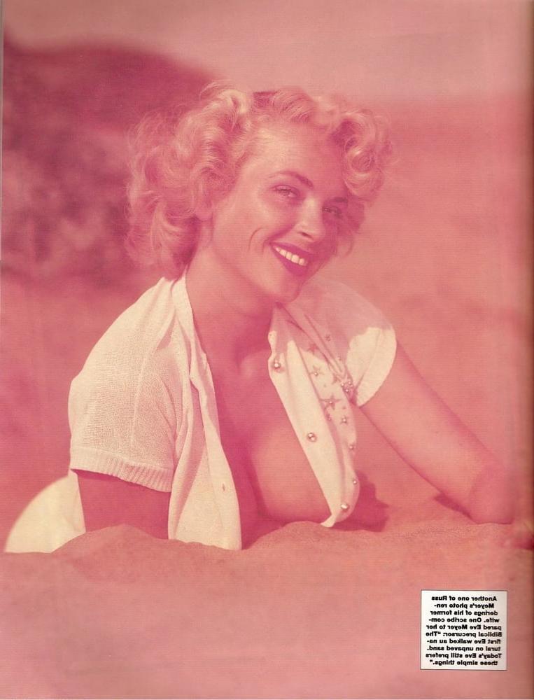25P Celebrity Boobs - Eve Meyer