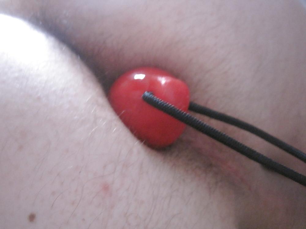4P Anal Dildo and Beads