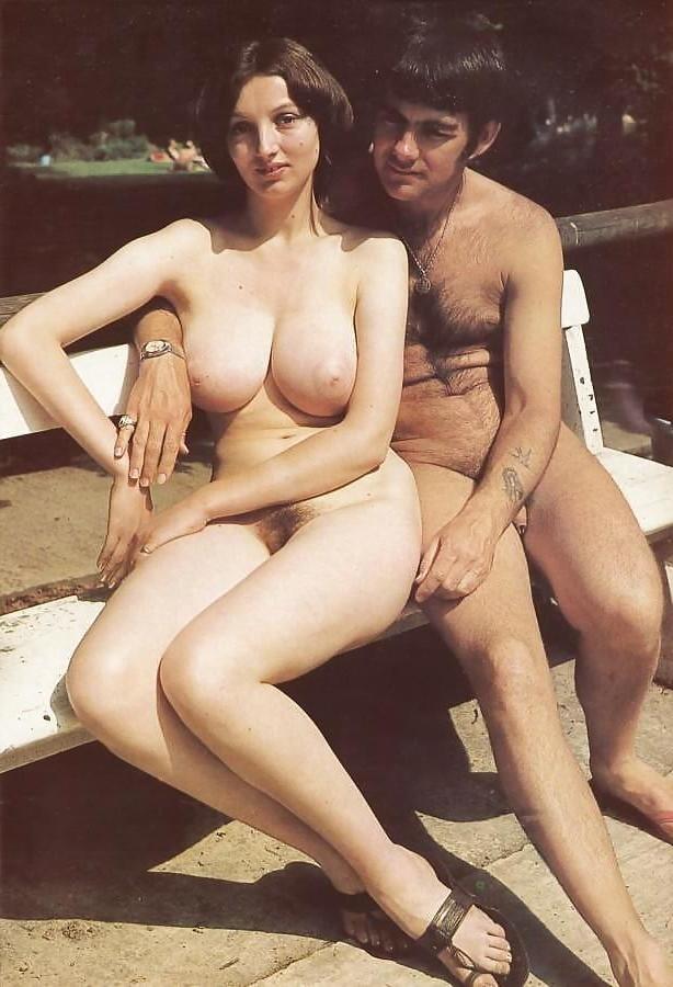 24P Vintage Nudist Couples in color