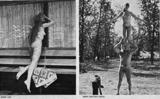 25P Naked people of vintage photos Vol. 30