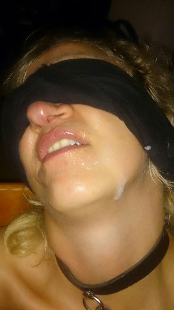 25P Submissive blonde loves to swallow and to be exposed