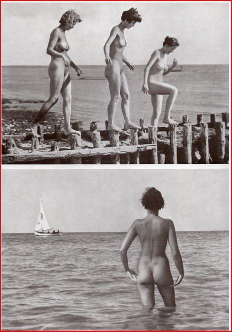 25P Naked people of vintage photos Vol. 29