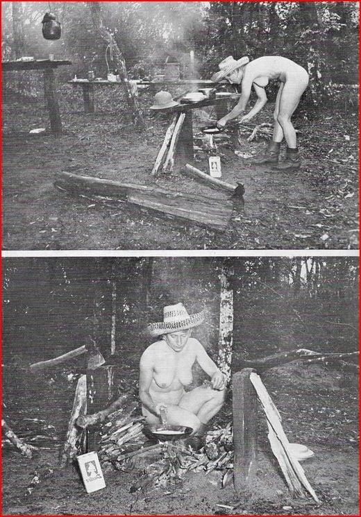 25P Naked people of vintage photos Vol. 28