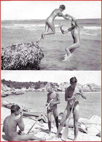 25P Naked people of vintage photos Vol. 28