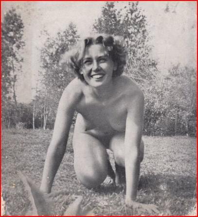 25P Naked people of vintage photos Vol. 27