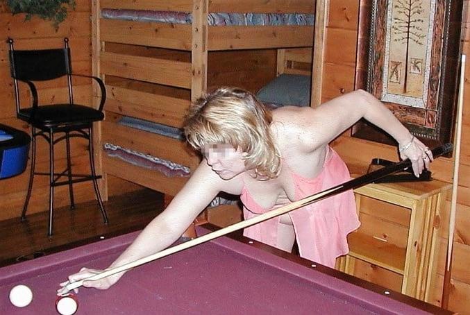 25P Sexy pool table ladies