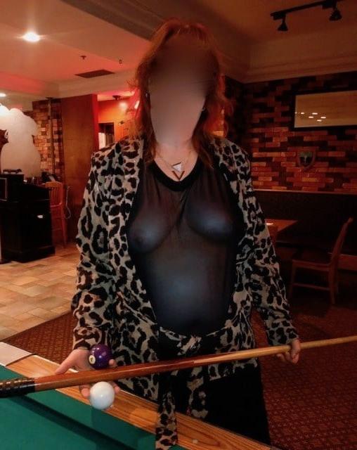 25P Sexy pool table ladies