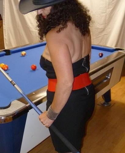 25P Sexy pool table ladies