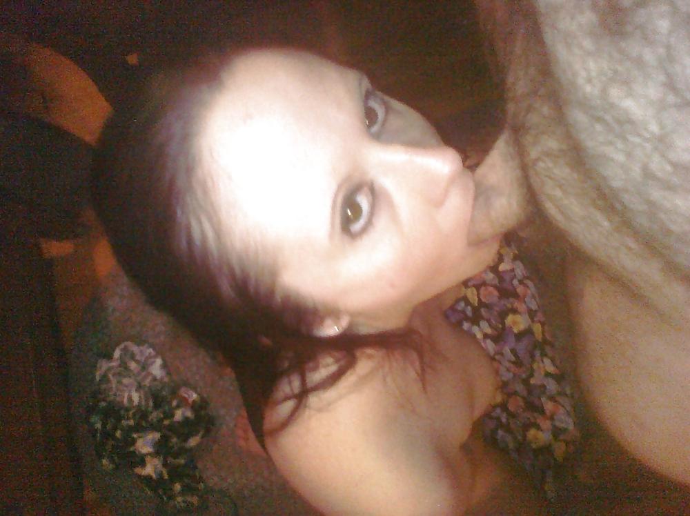 25P My wife sucking my cock.