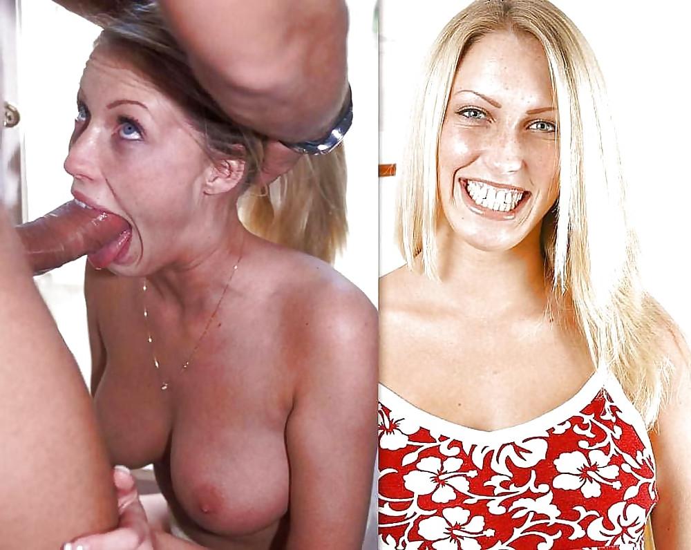 25P Before after blowjob 01 incl. dressed undressed facials