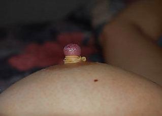 18P Tied up nipples!