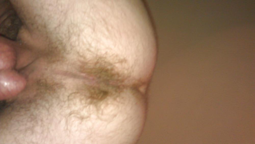 19P Hairy ass and big shaved balls