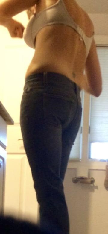 19P MILF with huge natural tits and hairy muff