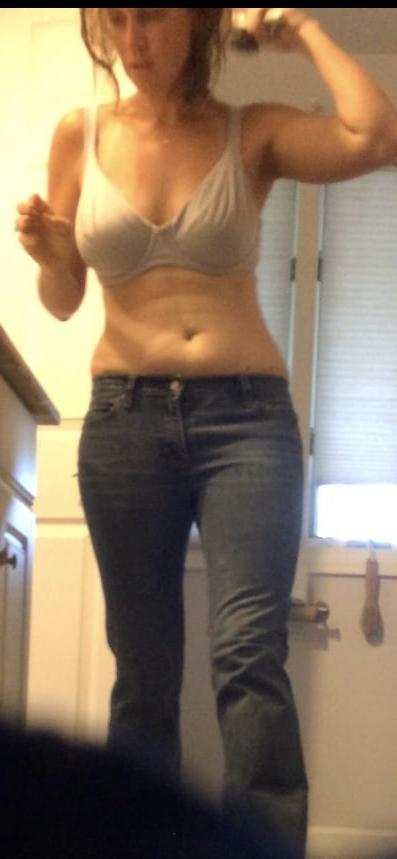 19P MILF with huge natural tits and hairy muff