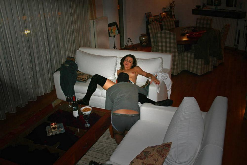 25P Greek cuckold slut Irina - Anal sex with lover
