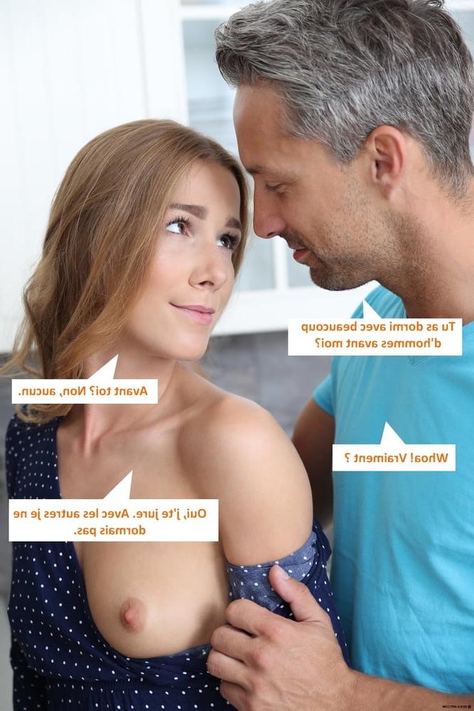25P Happy cuckold (french caption) - 38