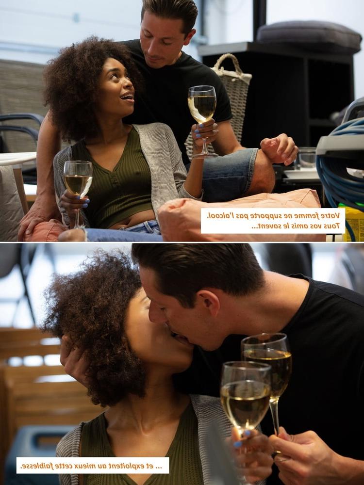 25P Happy cuckold (french caption) - 38