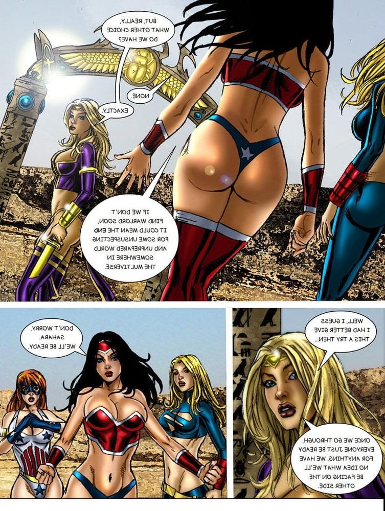 24P 9 Superheroines vs Warlord Ch.1