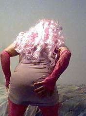20P Crossdressing totally all in Pink