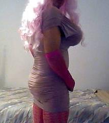 20P Crossdressing totally all in Pink