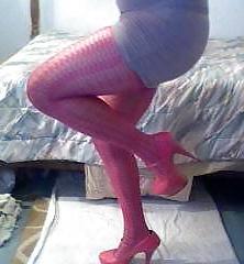 20P Crossdressing totally all in Pink