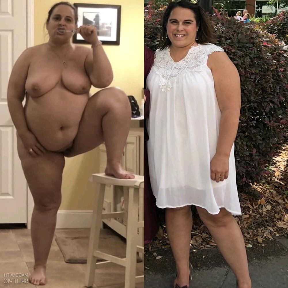 7P Sexy BBW Ms Davis dressed and undressed