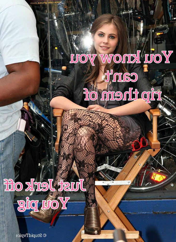 5P Celebrity femdom captions