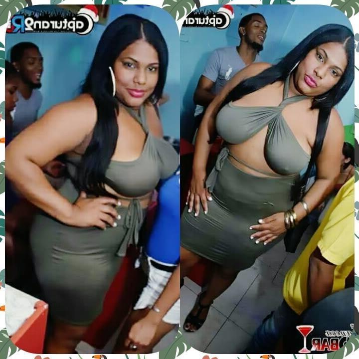 8P Sexy Latina Big Braless Tits