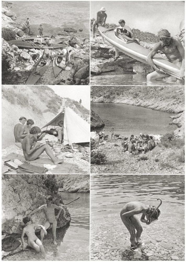 25P Naked people of vintage photos Vol. 10