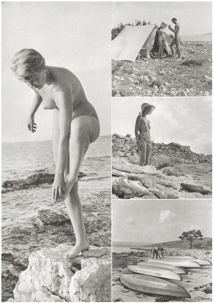 25P Naked people of vintage photos Vol. 10