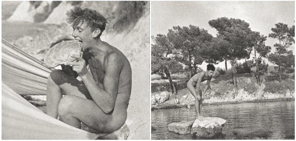 25P Naked people of vintage photos Vol. 10