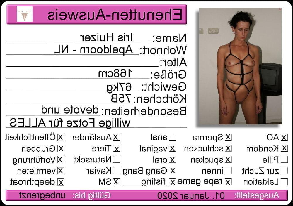 5P European Slut Cards