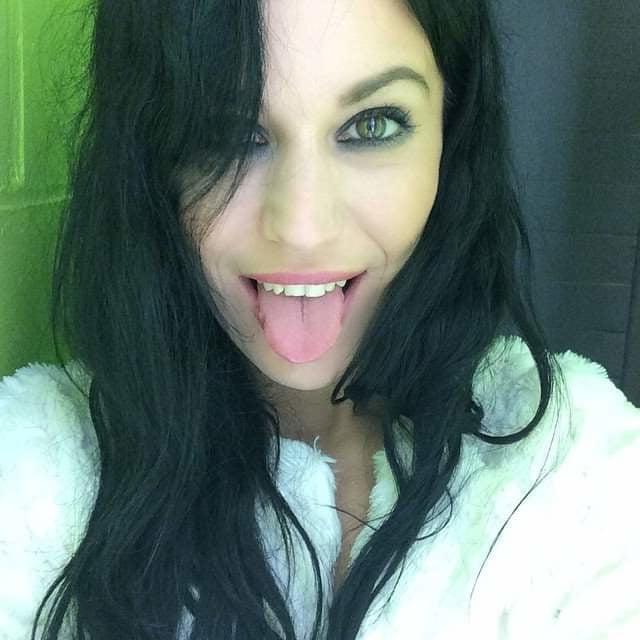 20P Cristina Scabbia sexy Italian metal MILF