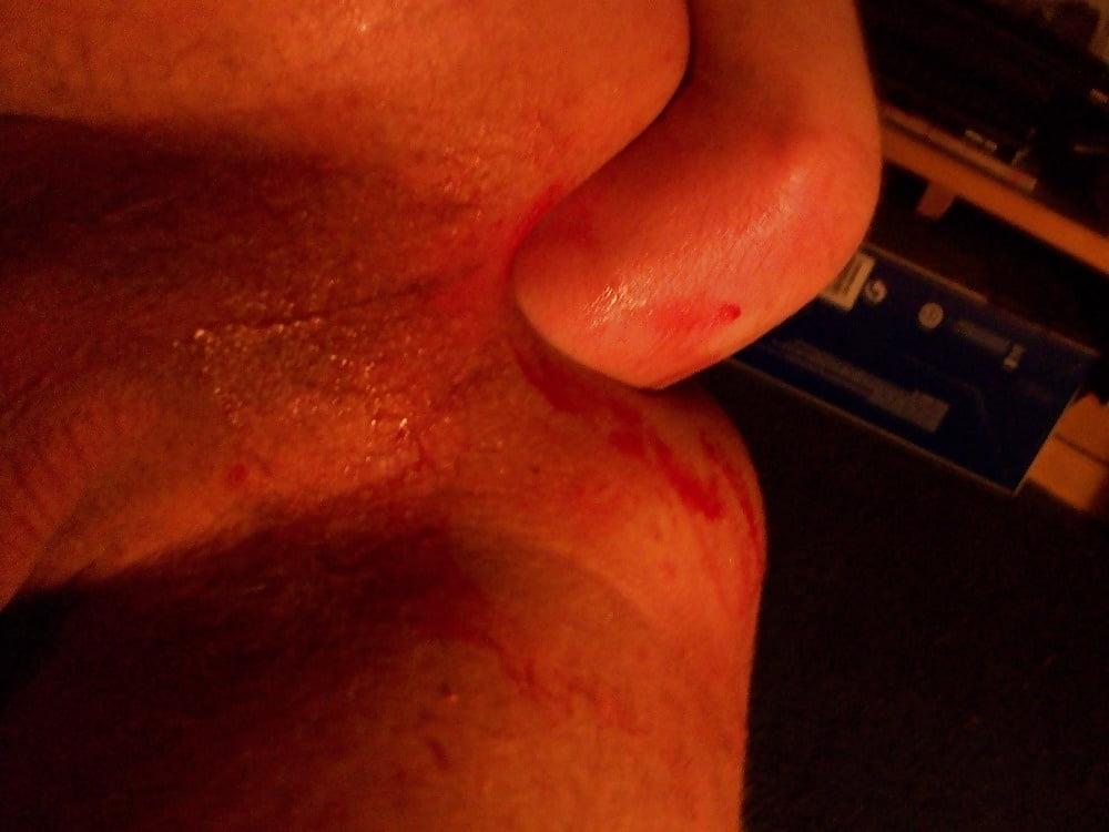 25P My Big Dildo Fist Action