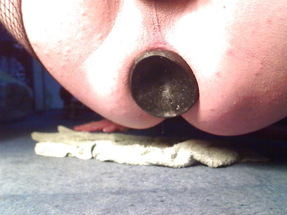 25P My Big Dildo Fist Action