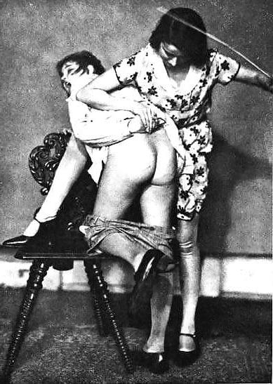 14P Vintage spanking